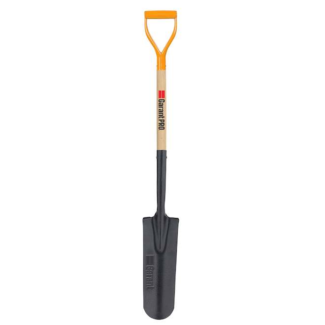 Garant Original Steel/Wood D Handle Drain Spade - 16-in