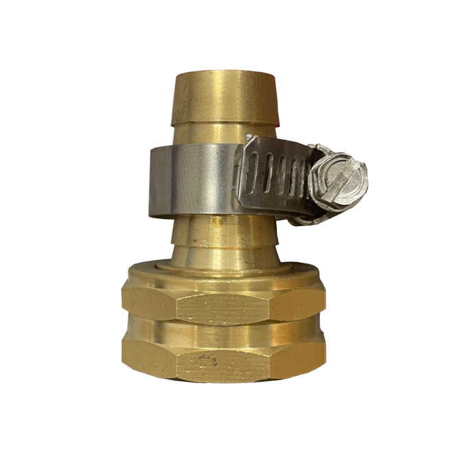 Réparateur de tuyau femelle Garant en laiton 1/2 po