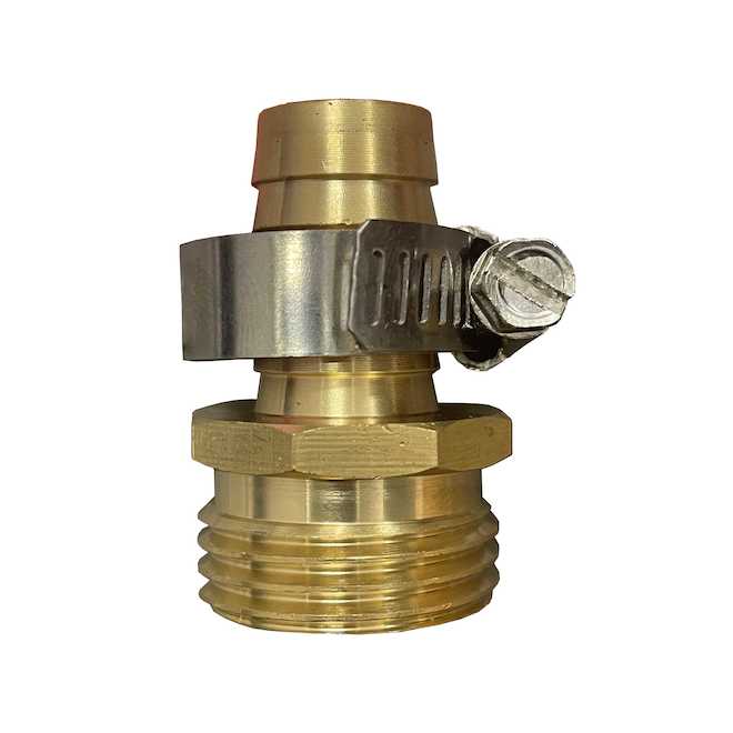 Garant Male Connector 1/2-in in Brass for Hose Repair