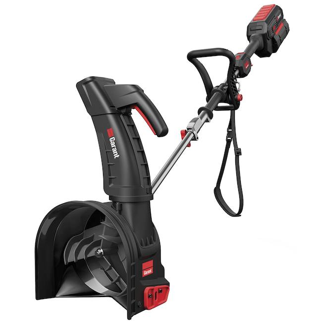 Fraise à Neige Sans Fil 21V - Largeur 30 Cm, Profondeur 18 Cm, Projection 8.5 M - Moteur Sans Balais 1000W - 2 Batteries 2.0Ah Incluses - Poignée Télescopique Pliable