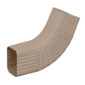 Amerimax 2.25-in x 3.25-in Aluminum Side Elbow