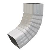 Amerimax Front Elbow of 3 x 3-in for Downspout - White Aluminum