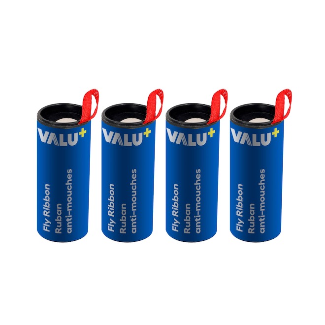 VALU+ Fly Ribbon Unscented - Pack of 4