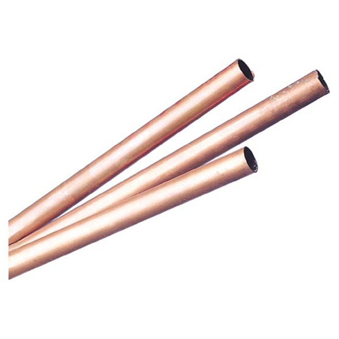 Image of 1/2" x 3' L-Type Copper Pipe Hot and Cold Water 0387