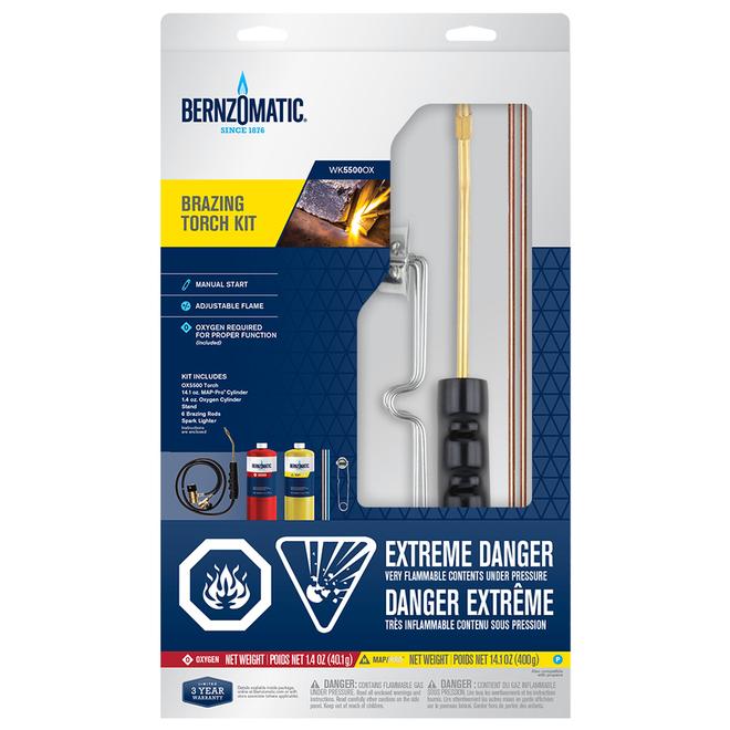 Bernzomatic brazing deals torch