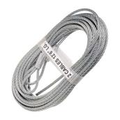 Ideal Security Garage Door Braided Extension Cables - Galvanized Steel - 2 Per Pack - 12-ft 6-in L