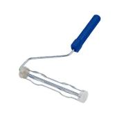 Simms Premiere Quality 5 Wire Cage Roller Frame - Plastic Handle - Blue - 9 1/2-in L x 1 1/2-in dia
