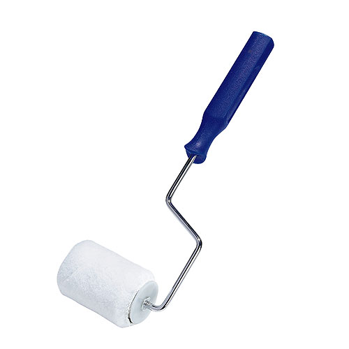 Simms Deluxe Mini Finishing Paint Roller - Lint Free - Plastic Handle - 3-in W x 1/4-in dia