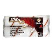 Simms Elite Professional Plus Roller Refills - Woven Fabric - Lint Free - 9 1/2-in L x 3/8-in H - 2-Pack
