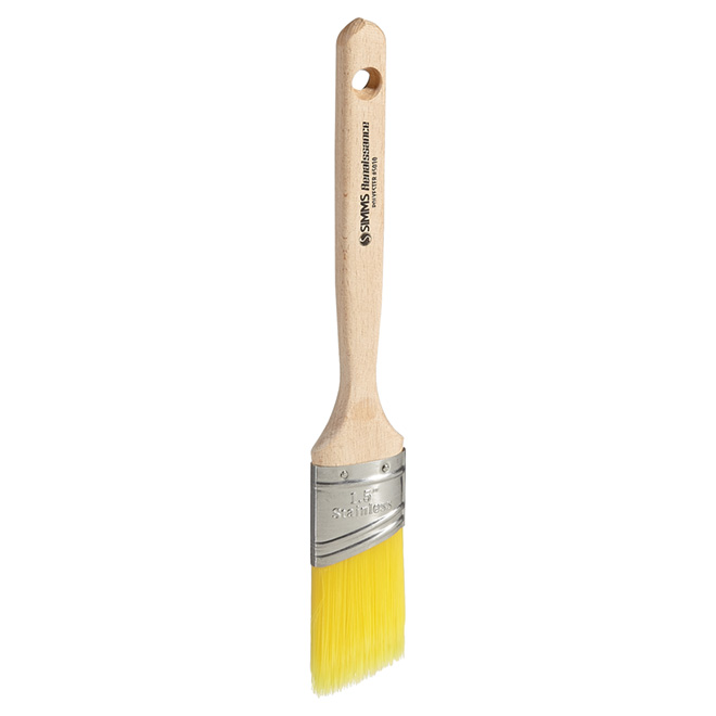 Simms Renaissance Firm Paint Brush - Oval Head - Synthetic Blend - 1 1/2-in W