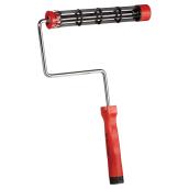 Simms Barracuda Roller Frame - Ergo-Grip Handle - Red and Black - 9 1/2-in L x 1 1/2-in dia