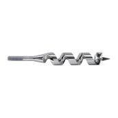 Irwin Auger Drill Bit - 7 1/2-in x 1/2-in - High Carbon Steel - Hex Shank