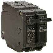 Breaker - Standard 2 Pole - 15A 120/240V