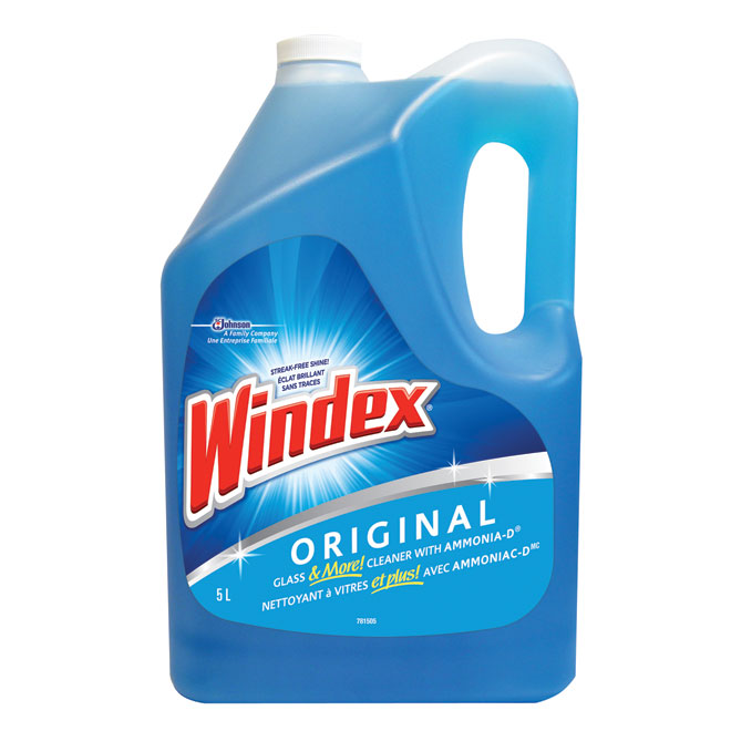 Windex Glass Cleaner Refill - 5 L - Blue