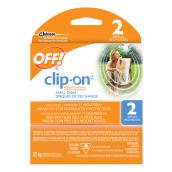 Recharges pour répulsif à insectes «Clip On»
