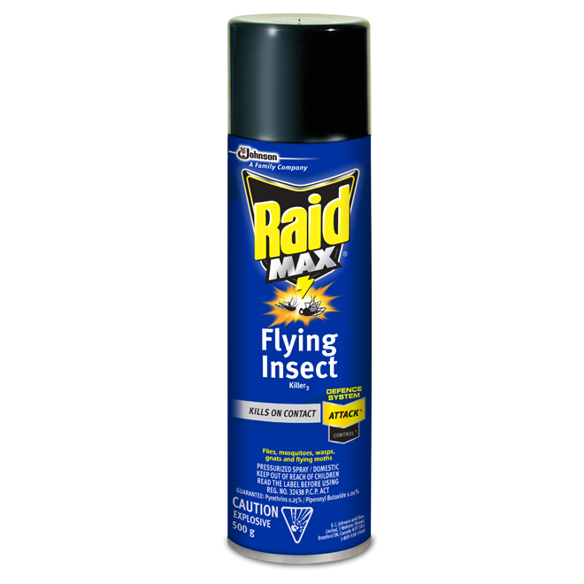 RAID MAX Aerosol Insecticide for Flying Insects - 500 g 683730 | RONA
