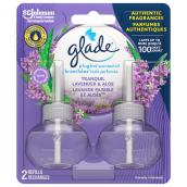 Glade Pack of 2 Scented Plug-In Oil Refills - Tranquil Lavender & Aloe Scent