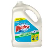 Windex Exterior Cleaning Solution - Refills 4 Bottles - 3.8-L