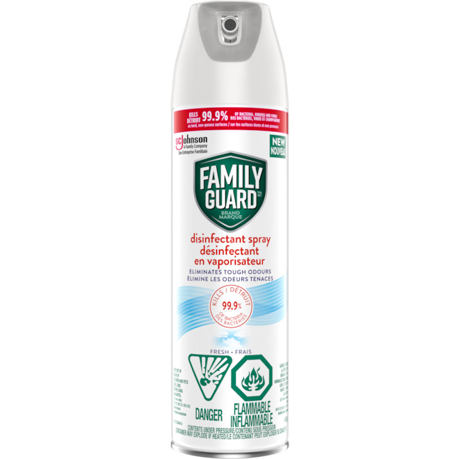 Family Guard Spray Disinfectant with Fresh Scent - 496-g
