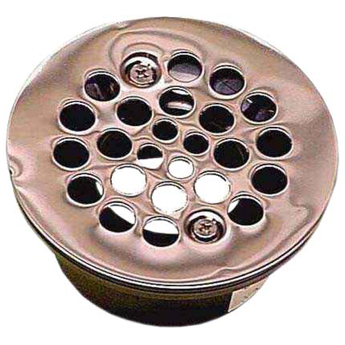 Aqua Dynamic ABS General Purpose Drain - Stainless Steel Grid - Black - Fits 2-in and 3-in dia Pipes