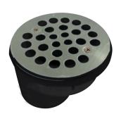 Shower Drain - 2" - ABS/Steel - Stainless Steel