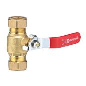 Ball Valve - Forged Brass Compression Ends - 3/4"