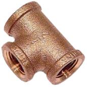 T-Fitting - Lead-Free Brass - 1" - FIP x FIP x FIP