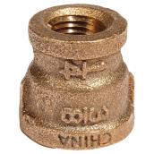 Raccord réducteur, laiton sans plomb, 3/8" x 1/4", FIP x FIP