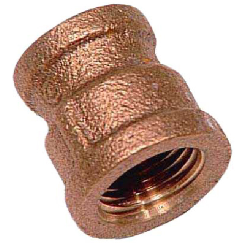 3/4 in. FIP x 1/2 in. FIP Brass Pipe Reducing Coupling Fitting (5-Pack)