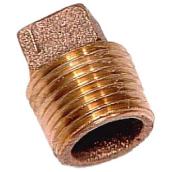 Plug - Lead-Free Brass - Square Head - 3/4" - MIP