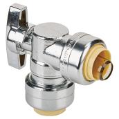 Angle Valve - Lead Free - 1/2" x 1/2" - Push x Push