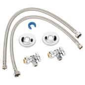 Faucet Installation Kit - Angle Valves - 20"