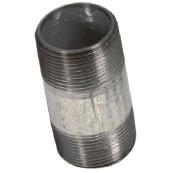 Threaded Galvanized Nipple 1-in x 3-in