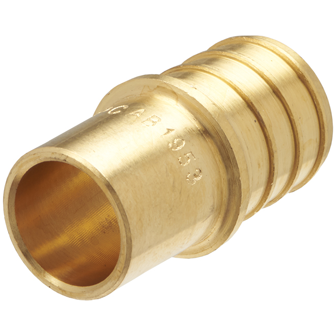 PEX Male Adapter with Copper - 3/4" x 1/2"