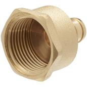 Adaptateur femelle en PEX sans plomb, 1/2" x 3/4"