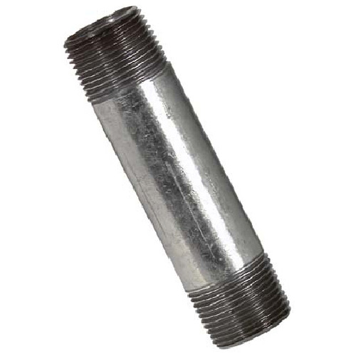 Threaded Galvanized Nipple 1-in x 5-in