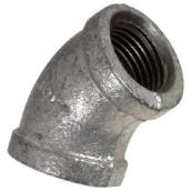 Galvanized 45° Elbow 1/2-in