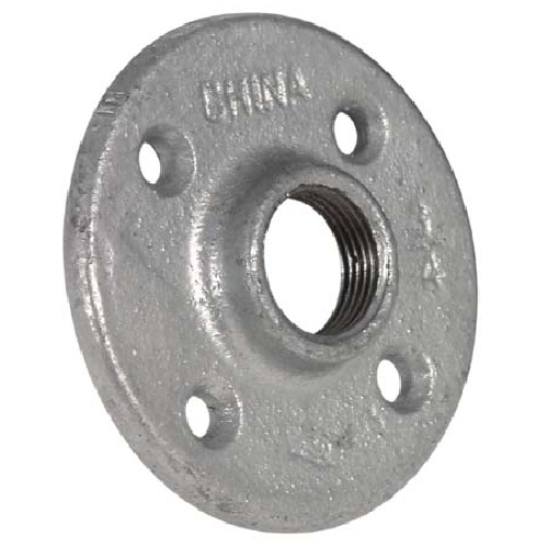 Galvanized Floor Flange 1-in