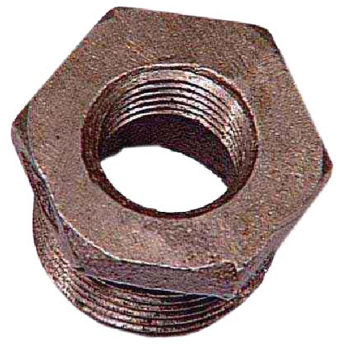 Black Iron Hex Bushing - 1" x 3/4"