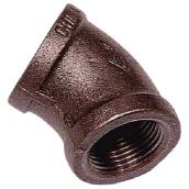 Black Iron Elbow - 1"