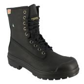 Workboot - Leather - Black - Size 8