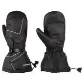 Black Nylon Large Ski Mitt