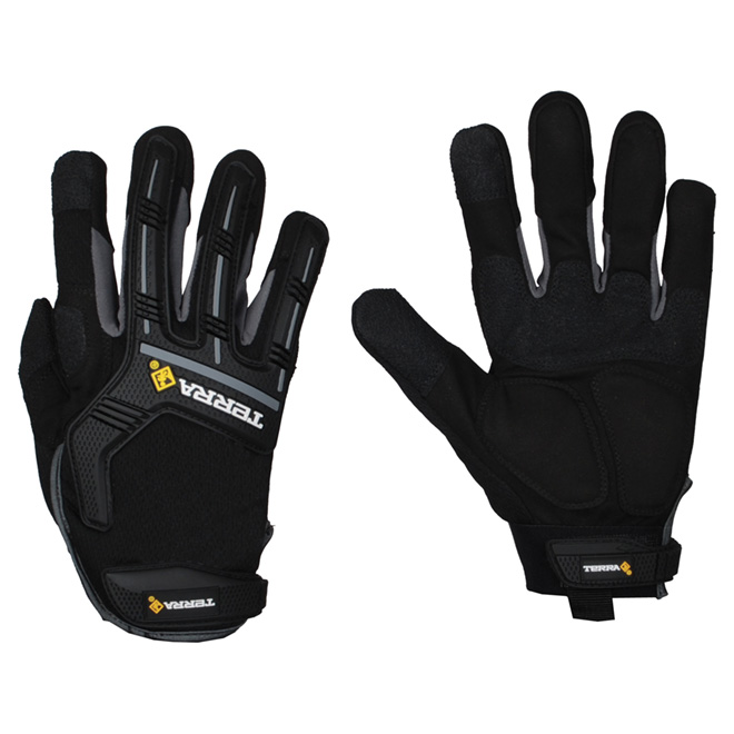 Mechanic Gloves made of Synthetic Leather - X-Large