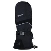 Unisex Nylon Winter Mitts - Extra Large - Black
