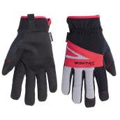 Synthetic Leather Mechanic Gloves - Small