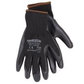 Men's Nitrile Coated Gardening Gloves - Black - L