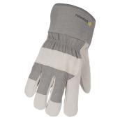 Gants en cuir de vache gris