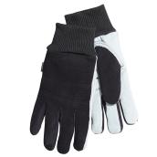Men's Split Leather Hybrid Mechanic Gloves - L-XL
