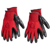 Men's Nitrile Coated Winter Gloves - M-L - 2 Pairs