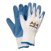Children Coated Gloves Dextirity  - White and Blue - SML